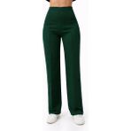 Axxel Kadın 2 Iplik Yüksek Bel Eşofman PANTOLON-P2249 - 40 - Zümrüt Yeşil