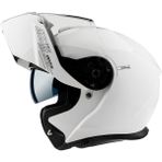 Axxis Gecko Sv A0 Solıd Gloss Pearl Whıte Çene Açılır Motosiklet Kaskı - Tek Renk