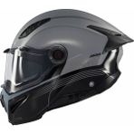 Axxis Ghostfighter Sv Bitone C2 Gri Motosiklet Çene Açılır Kaskı - 2XL