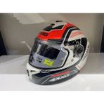 Axxis Kask Draken S Cougar Gloss Fluor /red - Siyah - Kırmızı - Beyaz