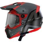 Axxis Wolf Ds Hydra Mat Kırmızı Motosiklet Enduro Off-Road Turing Kask - Renkli