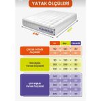 AY Home 180 x 200 cm Ebatında Pamuklu Mıcro Fitedd Sıvı Geçirmez Yatak Alezi Yatak Koruyucu Micro Fitted Dört Mevsim Kullanılı Büyük Boy Alez - 180 x 200 x 30 cm - Beyaz
