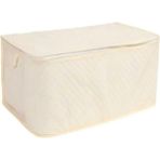 AY Home Büyük Boy Krem Renk Baza Altı Yastık Yorgan Battaniye Pike Hurcu Yıkanabilinir Fermuarlı Tela Kumaş Hurç Çeyizik Hurç - Bej - Krem Rengi - 5 Adet - 100 X 50 X 50 CM EBATINDA