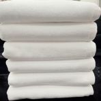 AY Home Fiesta Çisem Kadife Soft Beyaz Havlu Seti 6 Adet 50 x 90 cm