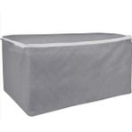 AY Home Gri Renk Hurç Taşınma Hurcu Mega Boy Hurç Çeyizlik Hurç Yastık Kazak Yorgan Battaniye Pike Elbise Hurcu Düzenleyici Çok Amaçlı Hurç - 5 Adet - 100 X 50 X 50 CM