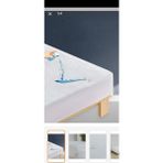 AY Home Pamuklu 120 x 200 cm Ölçüsünde Fıtted Sıvı Geçirmez Alez Yatak Koruyucu Tulum - Beyaz