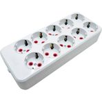 AY-KA ONLU (10LU) TOPRAKLI KLEMENSLİ GRUP PRİZ