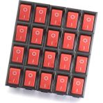 Ay Magnet Aç Kapa Mini Anahtar On Of Switch Pano Tipi Güç Anahtarı 20'li