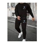 AY MONTANA Eşofman Takımı Mpower Bmw Baskılı Unisex Kışlık Kalın Pamuklu Sweatshirt Ve Eşofman Altı 2' Li Set