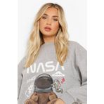 AY MONTANA LUNAVISTA Kadın NASA Baskılı Sweatshirt Alt Üst Eşofman Takımı