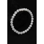 Ay Taşı Doğal Taş Bileklik 6 Mm Küre Kesim - Blk-2328