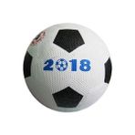 Ay Ticaret Futbol Topu 4 Numara Kauçak Futbol Topu - Siyah