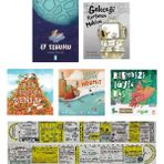Ay Tohumu / Geleceği Kurtaran / Bütün Havuçlar / Cesur Yürek Hermit / Kırmızı Tüylü / 5 Kitap Set (Matematik Öğreten Cetvel)