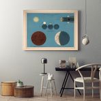 Ay Tutulması Posterİ 60x90 cm ACC041