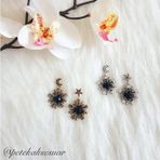 AY-YILDIZ TAŞLI KÜPE