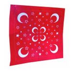 Ay Yıldızlı Bandana Asker Şalı Kına Gecesi Düğün Şalı