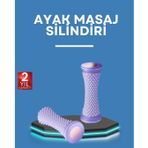 Ayak Masaj Rulosu Akupresur Silindir Kas Gevşetici Taşınabilir FRTKGT25DYMUCZZZAYAKSİLİNDİRMASAJALETİ-9