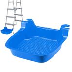 Ayak Yıkama Leğeni - Havuz İçin Ayak Banyo Teknesi | Kaymaz Tabanlı Islatma Duş Plaj Yetişkin ve Yaşlı Kullanım İçin Leğen