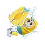 Ayakkabı Çamaşır Makinesi Torbası, Çamaşır Makinesi Ve Kurutucu İçin Çamaşır Ayakkabı Torbası, Çamaşır Makinesi İçin Spor Ayakkabı Torbası, Tüm Ayakkabı Boyutları Ve Türleri İçin Ayakkabı Yıkama Torbası Sarı 2 Adet Diğer