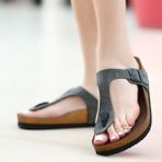 Ayakkabı Kapınızda Birkenstock Bayan Terlik - Açık Haki