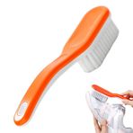 Ayakkabı Parlatma Fırçası - Cila İçin Ayakkabı Fırçası | Ergonomik Tutma Kolu, Yumuşak Kıllı Leke Temizleyici - Çamaşır, Banyo ve Spor Ayakkabı Temizliği İçin