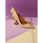 Ayakkabı Prensi Empire Nude Mat 8 cm Stiletto, Topuklu Ayakkabı Kadın - Bej