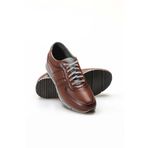 Ayakkabıhane Kaliteli Hakiki Deri Taba Renk Sneaker Erkek Spor Ayakkabı