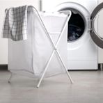 Ayaklı Çamaşır Sepeti Yükseklik: 60 cm Genişlik: 43 cm Ikea Katlanabilir Kirli Sepeti Hacim: 50 Lt Sepet