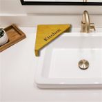 Ayaklı Üçgen Stand Suya Dayanıklı Mutfak Lavabo Tezgah Organizer