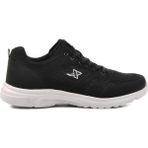 Ayakmod 020 M Siyah Beyaz Fileli Hafif Erkek Spor Ayakkabı