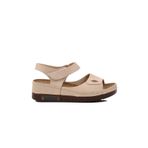 Ayakmod 07-109 RR Bej Kalın Taban Kadın Anatomik Sandalet
