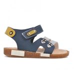 Ayakmod 210107 Lacivert-Hardal Comfort Erkek Çocuk Sandalet