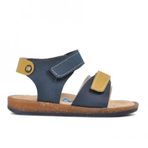 Ayakmod 210109 Lacivert-Bej-Hardal Comfort Erkek Çocuk Sandalet