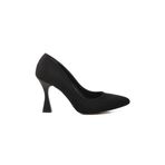 Ayakmod 289236 Siyah Süet Kadın Stiletto