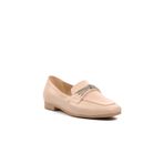 Ayakmod 514509 Bej Kadın Loafer Ayakkabı