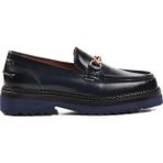 Ayakmod 7710 Lacivert Açma Deri Erkek Loafer Ayakkabı