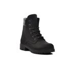 Ayakmod 90001-9 Siyah Nubuk Hakiki Deri Unisex Bot