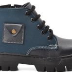 Ayakmod Arz 2301003-P Lacivert Petrol Unisex Çocuk Bot
