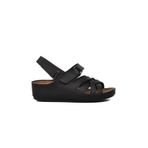 Ayakmod Ayk 09 985 Kadın Dolgu Sandalet,Siyah 37