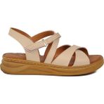 Ayakmod Bej Comfortsole Taban Kadın Sandalet 492142 Z
