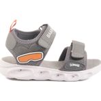 Ayakmod Füme Cırtlı Işıklı Erkek Çocuk Spor Sandalet 018127 P