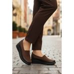 Ayakmod Kahve Floter Tekstil Kadın Günlük Ayakkabı 651586 Z