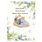 AYAKMOD Mavi Rahat Hafif Esnek Bebek Spor Ayakkabı