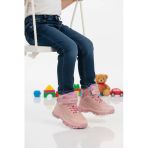 Ayakmod Pembe Kürklü Kaymaz Cırtlı Kız Çocuk Bot 2082 P