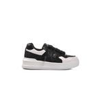 Ayakmod Premium 1306 Erkek Sneaker,Siyah Beyaz 45