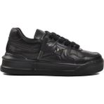 Ayakmod Premium 1306 Siyah Cilt Erkek Sneaker - 44