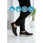 Ayakmod Premium 2406 M Siyah Nubuk Erkek Günlük Ayakkabı