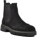Ayakmod Siyah Deri Süet Erkek Bot - Siyah Süet