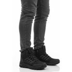 Ayakmod Siyah İçi Kürklü Kaymaz Taban Unisex Bot 700 G