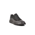 Ayakmod Siyah Nubuk Hakiki Deri Erkek Sneaker 2K0674 7662 M,Siyah 41